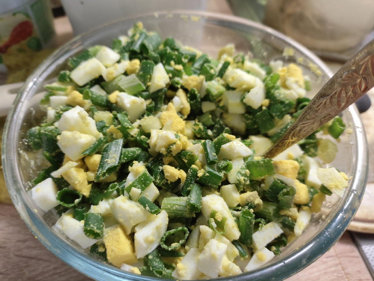 Начинка готова.