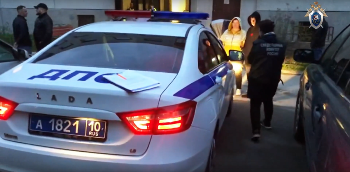    Скриншот из видео Следкома Карелии