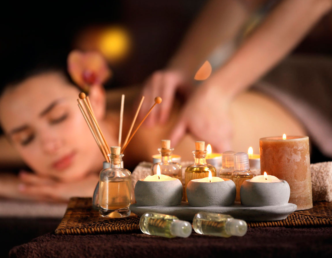 Ароматерапия и массаж для восстановления сил
