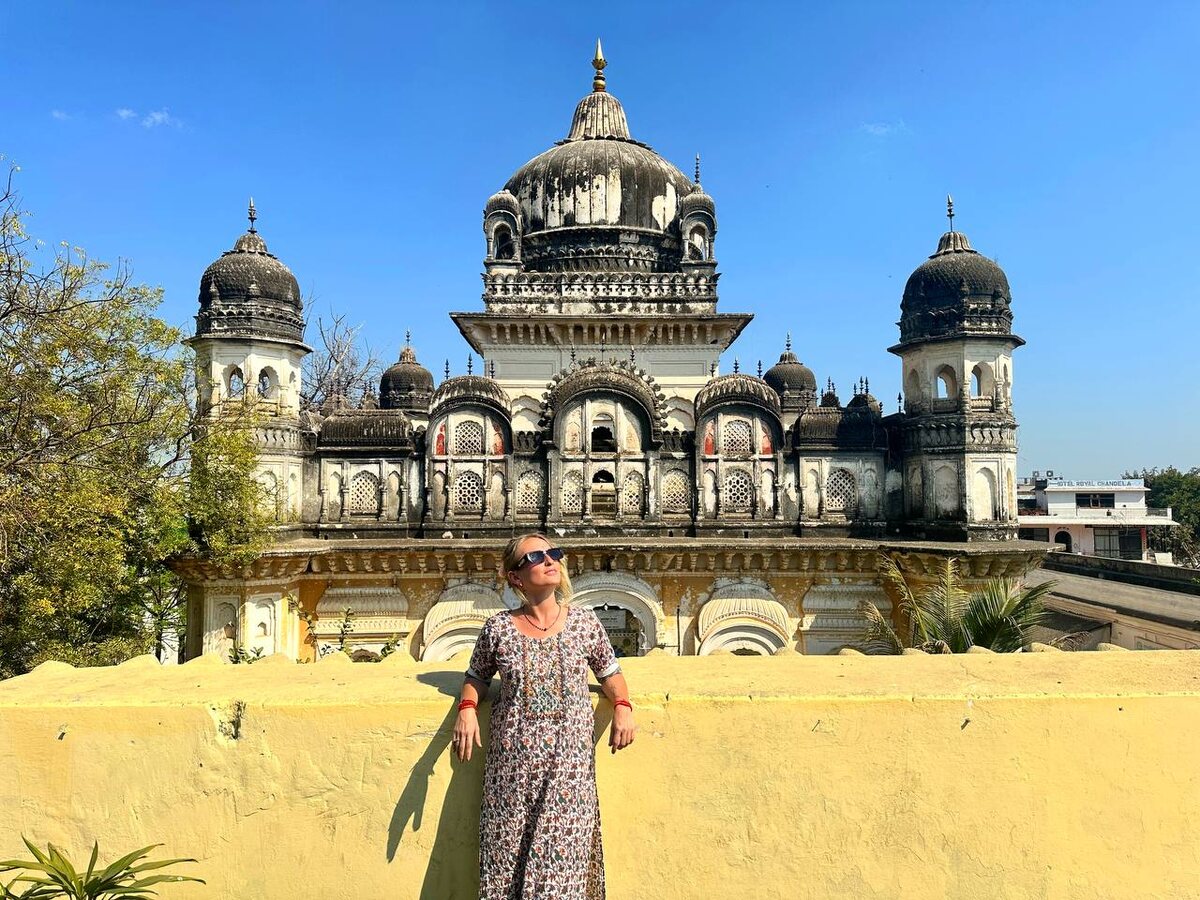 Я в Кхаджурахо