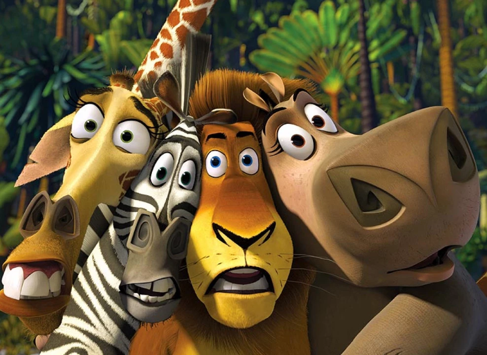 Кадр из мультфильма «Мадагаскар»
