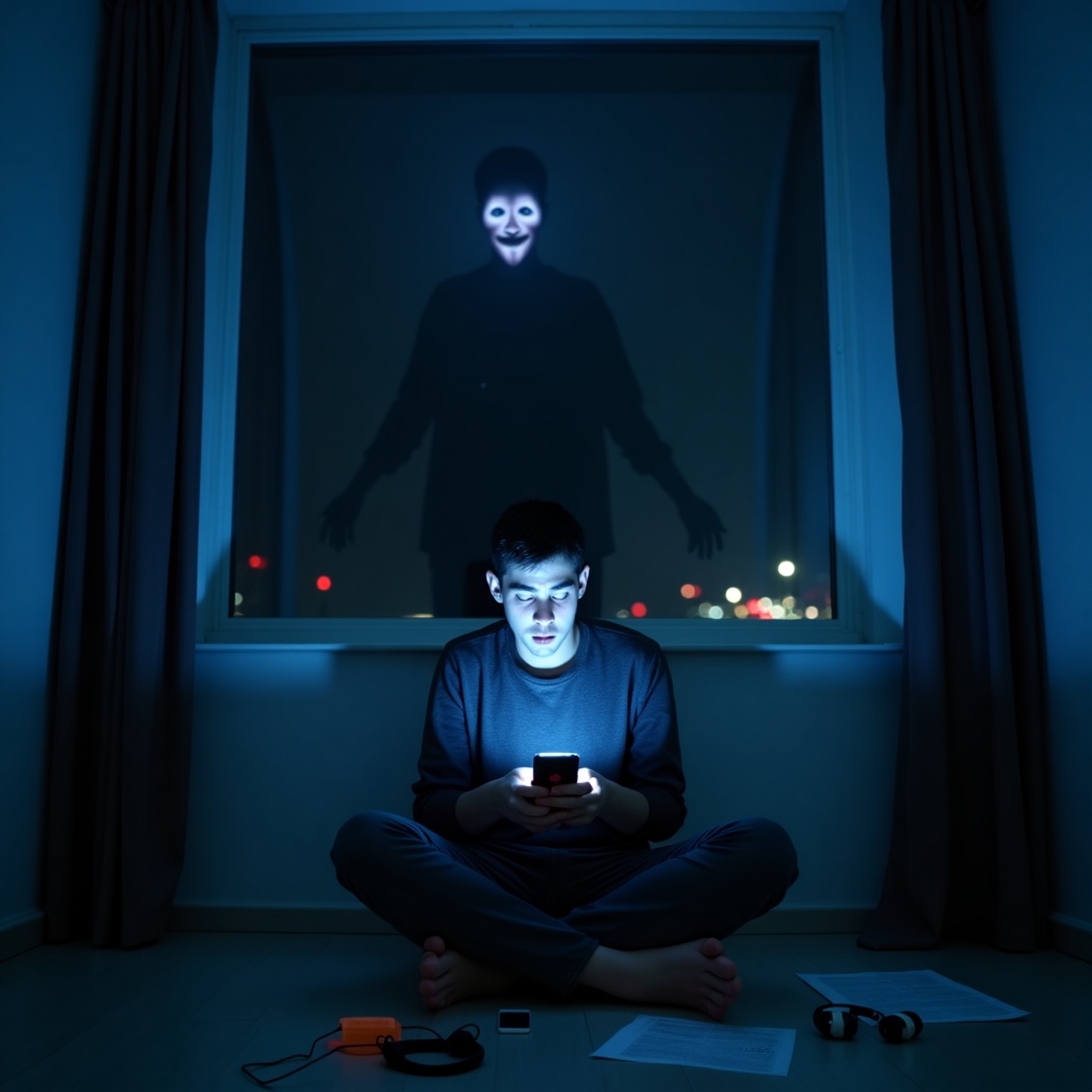 Я всегда смеялся над историями про "паранормальные звонки". Думал, сказки для подростков. Пока однажды не ответил на вызов… с собственного номера. С тех пор всё в моей жизни пошло не так. А может, и не было жизни после этого звонка.