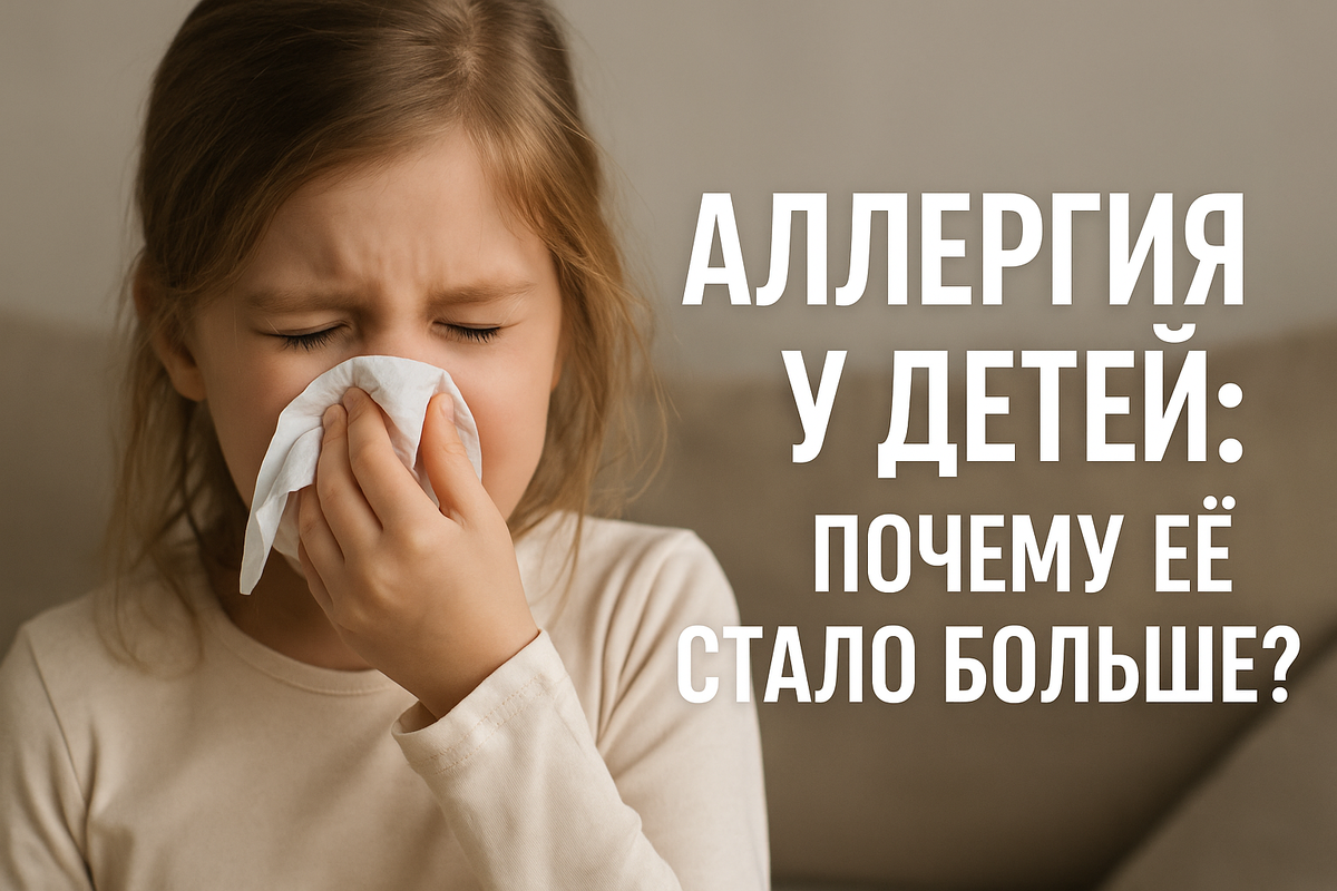 Аллергия у детей почему её стало больше