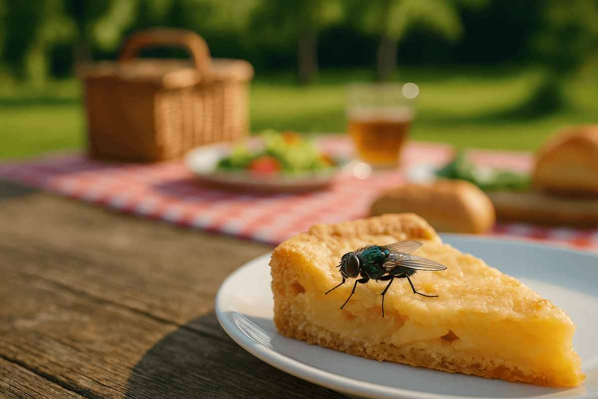    Мухи, контактируя с отходами и пищей человека, механически переносят возбудителей заболеваний, особенно кишечной группы.