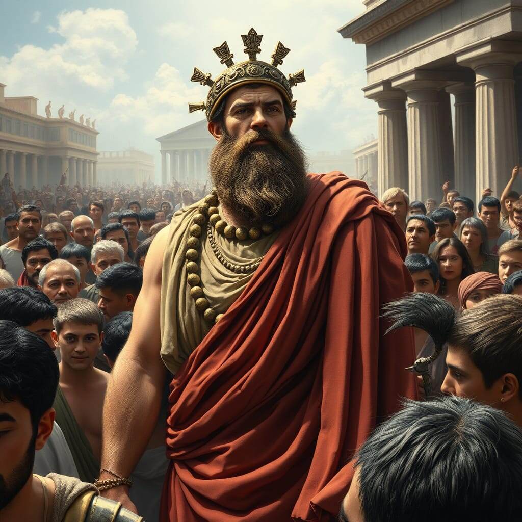 Изображение автора. Человек гигант