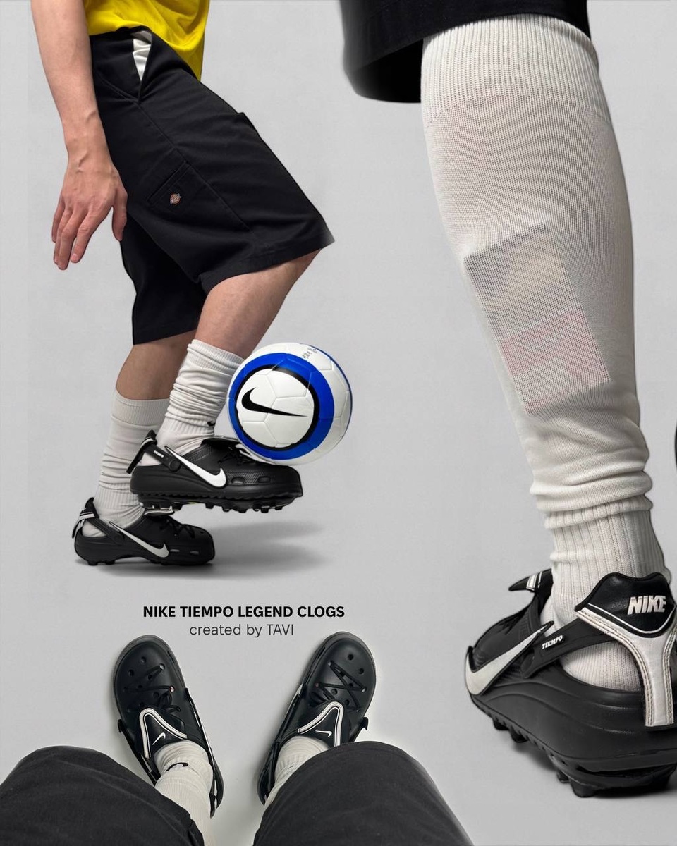 TAVI: футбольные бутсы и кроксы стали арт-объектом  