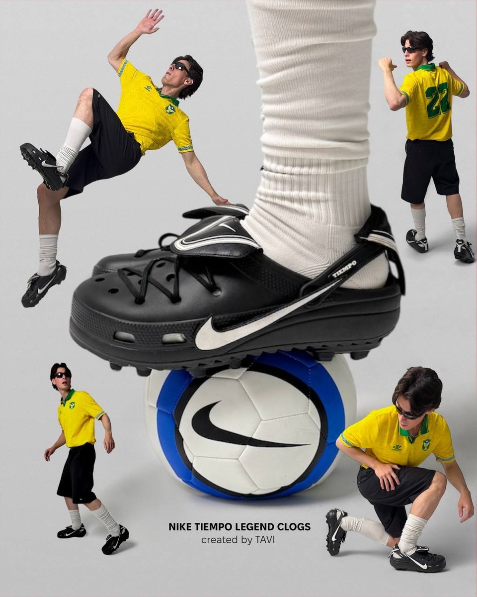 TAVI: футбольные бутсы и кроксы стали арт-объектом  