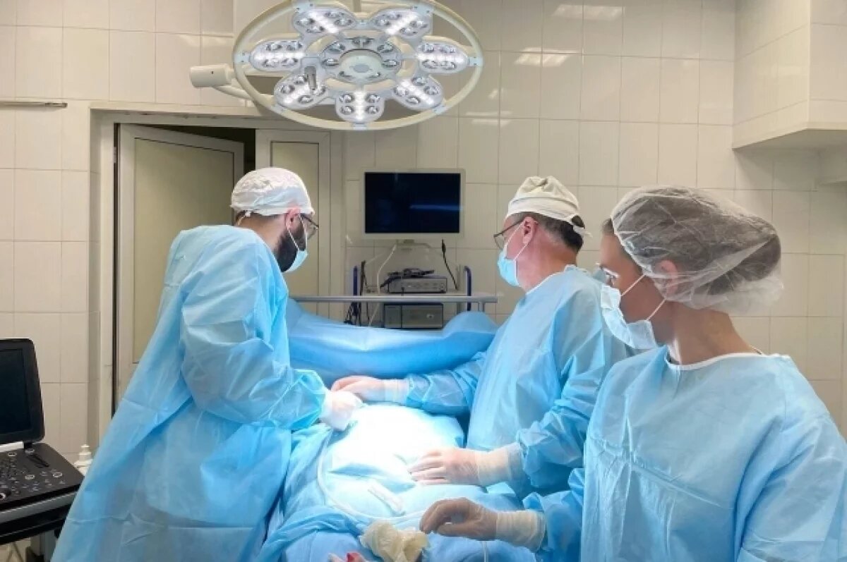    Ульяновские врачи удалили гигантскую кисту с печени пациентки