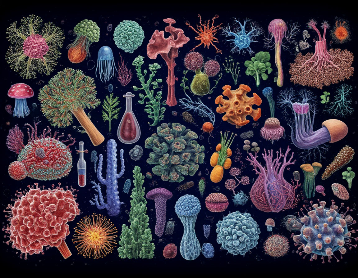 Микробы и бактерии