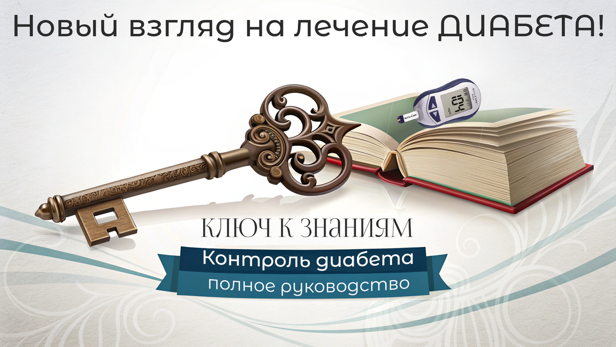 Сегодня мы поговорим о тех самых четырех китах, на которых держится РЕАЛЬНЫЙ контроль над диабетом