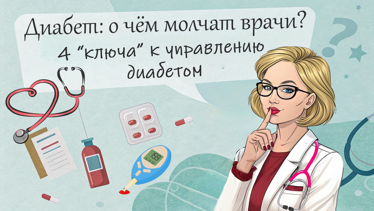 Диабет: О чем, возможно, не договаривают врачи? 4 «секрета», способных улучшить ваше лечение