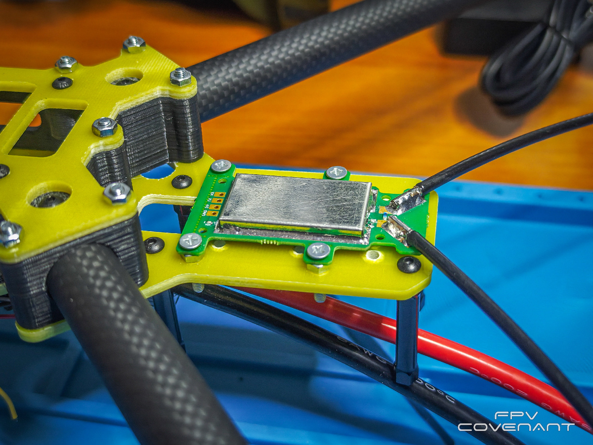 Монтаж приемника на раму ТУРА