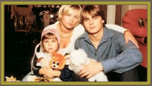 Сергей Боярский с женой и маленькой дочкой Катей