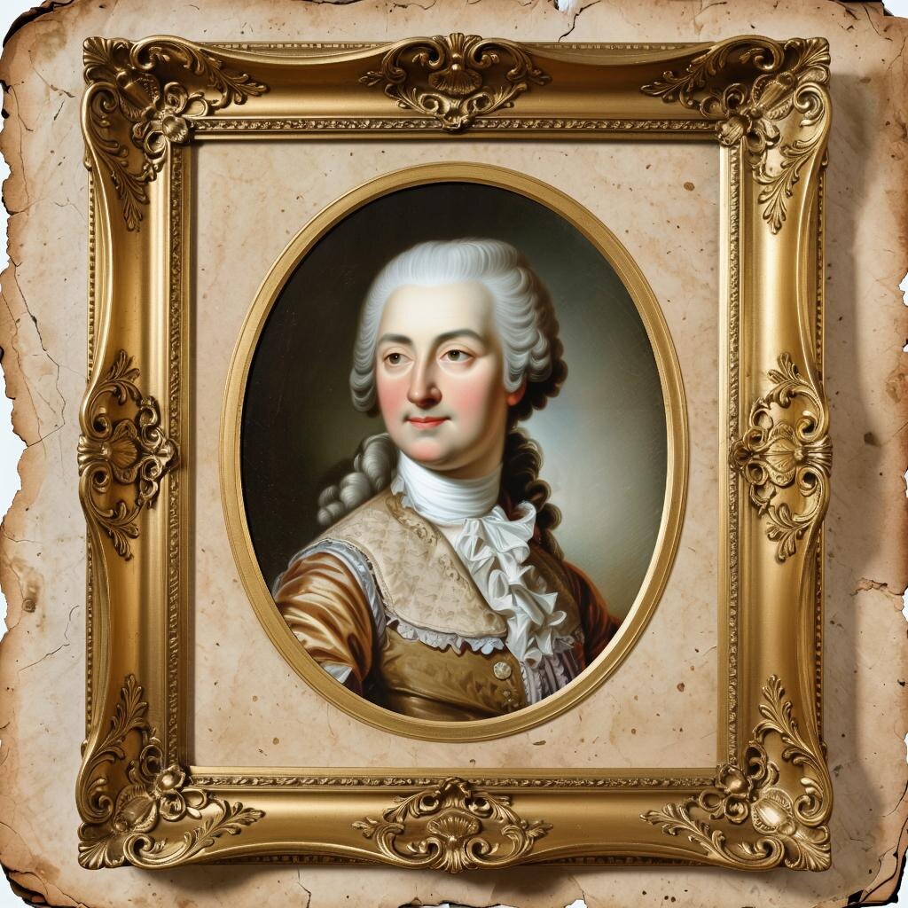 портрет Екатерины II, императрицы Российской империи