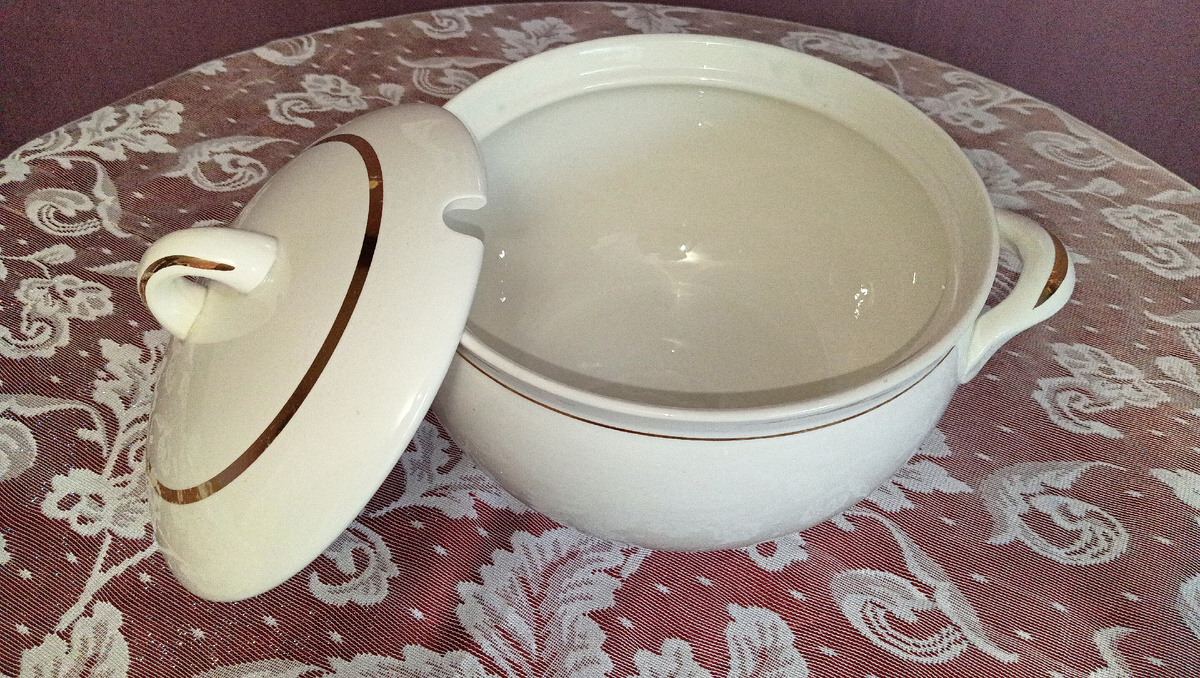 Ретро ужин с окрошкой. Фото автора