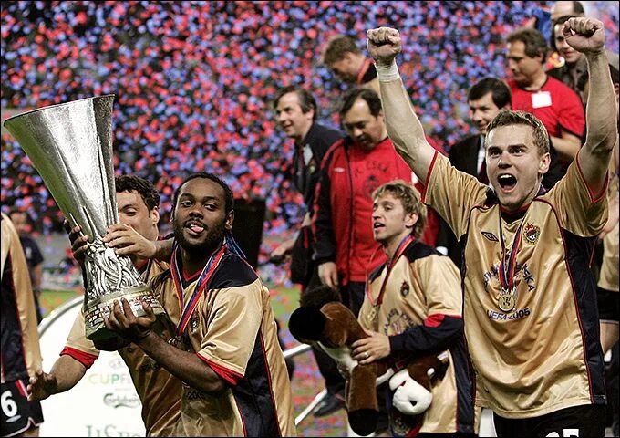 Победа ЦСКА в кубке УЕФА 