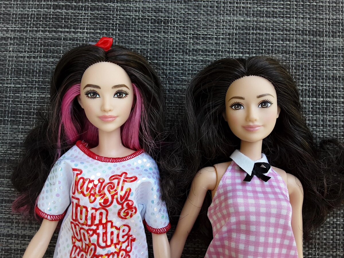 Barbie Fashionistas 214 И 224 (изображение из Интернета)