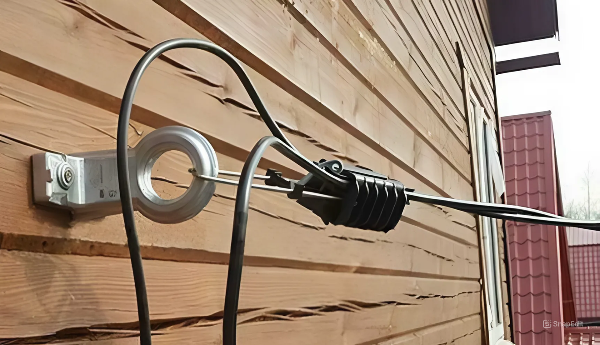 Анкерный замок для кабелей