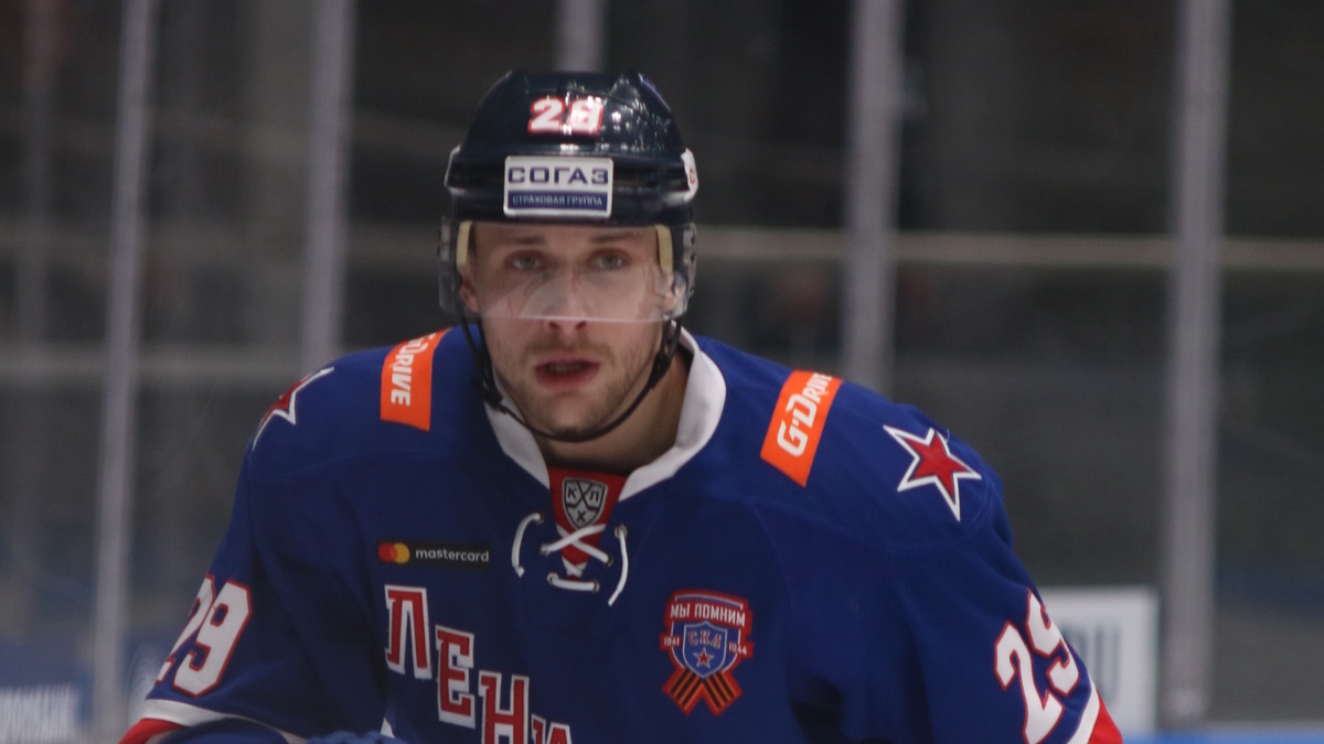    Хоккеист Илья Каблуков играет за "Динамо" (Москва). Фото: GLOBAL LOOK PRESS