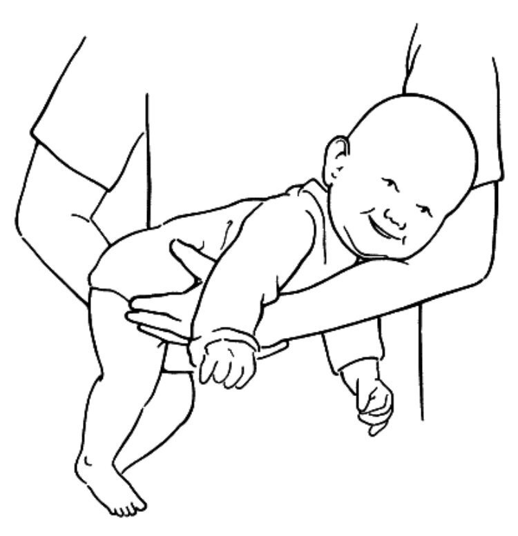 Поза "Тигр на ветке"