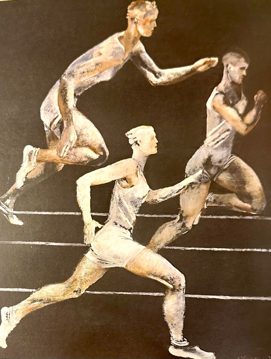 Александр Дейнека. «Бег». 1930