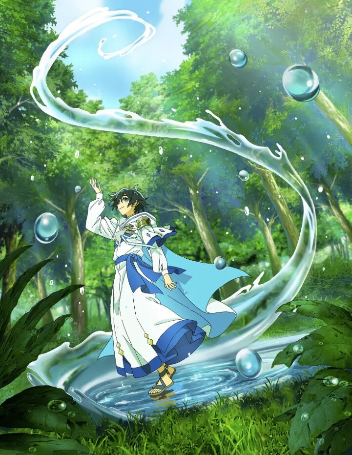 Постер аниме «Маг воды». Источник: mizuzokusei-anime.com   📷