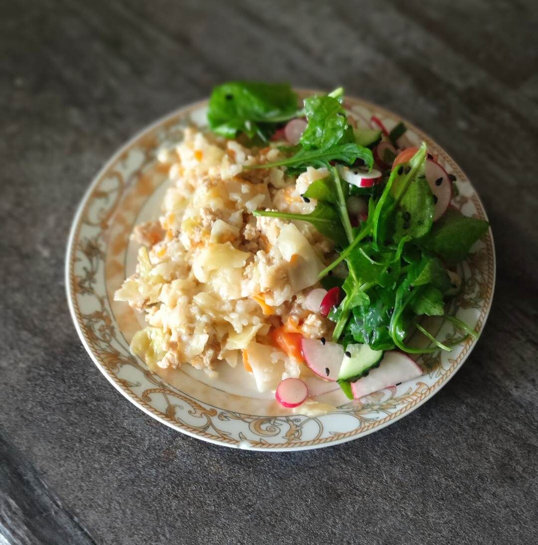 Когда приехали, голубцы были готовы - спасибо мультиварке