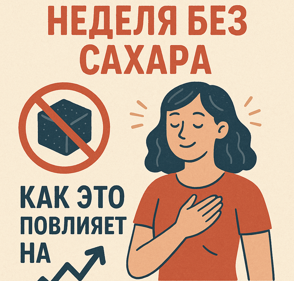 Эксперимент: неделя без сахара — как это повлияет на самочувствие