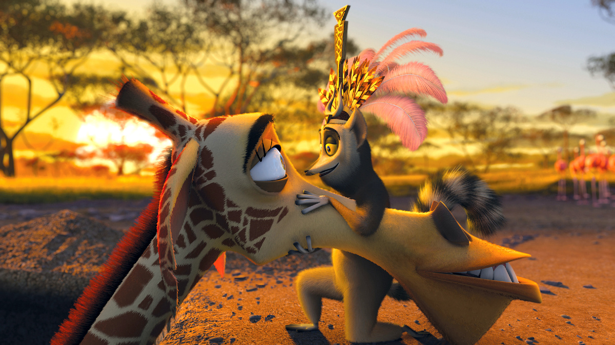 ©️ Фотокартина из мультипликационной серии «Мадагаскар 2»