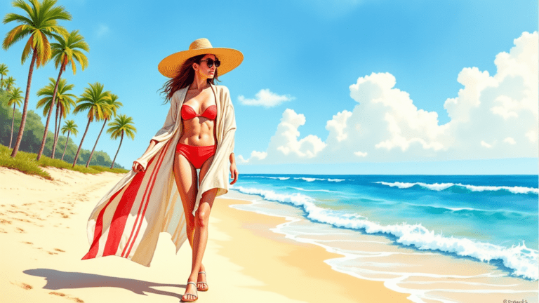    Пляжный гардероб: советы по стилю и модные купальники для морского отдыха. Создайте стильный пляжный образ с летней одеждой и аксессуарами.
