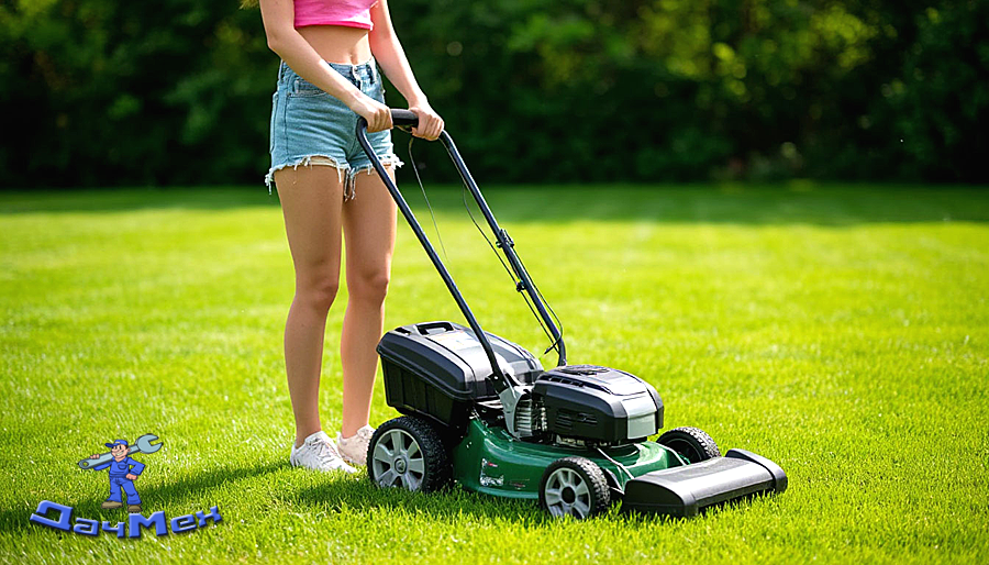Как ухаживать за ДВС газонокосилкой?