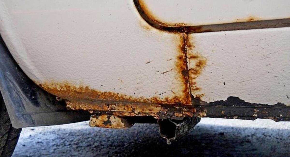 Коррозия кузова авто