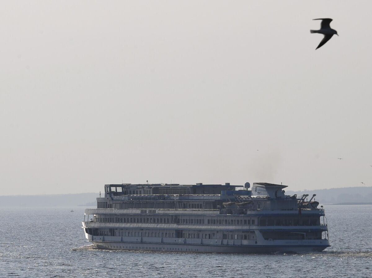    Теплоход "Михаил Булгаков" © РИА Новости / Владимир Вяткин