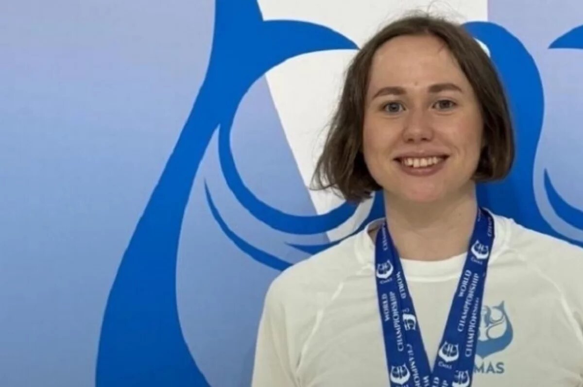    Новосибирская спортсменка установила два рекорда по задержке дыхания