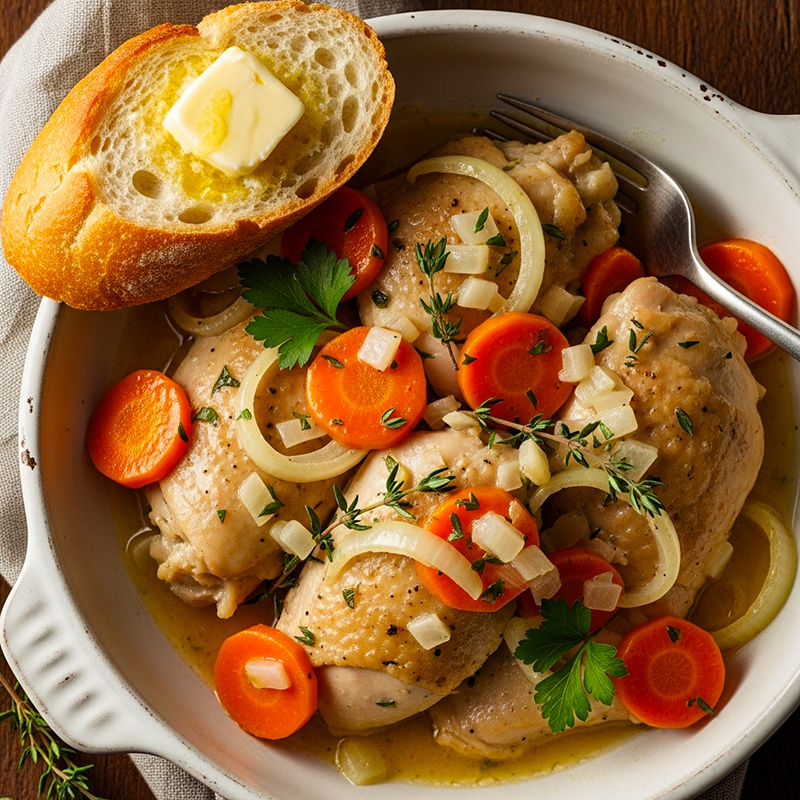 Курица Фрикасе