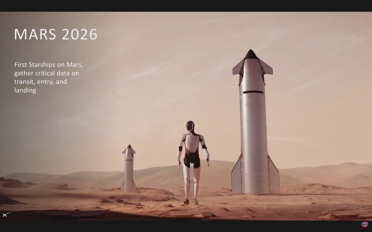 Скриншот презентации SpaceX  📷
