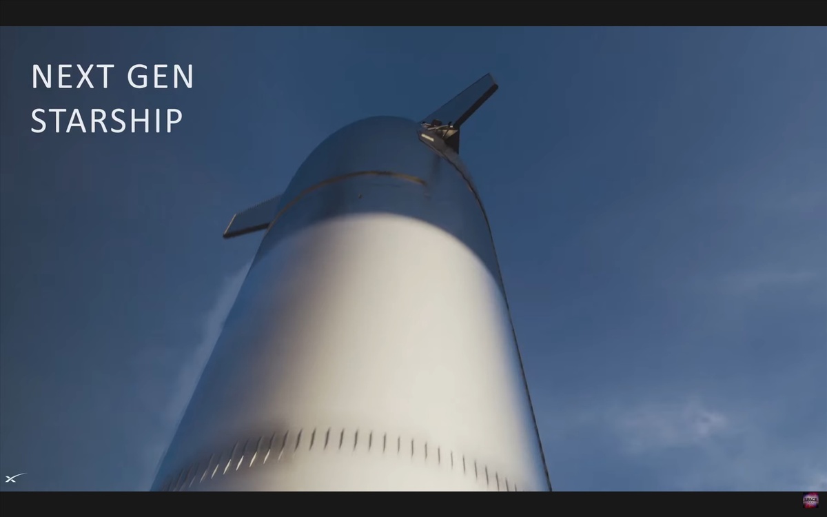 Скриншот презентации SpaceX  📷
