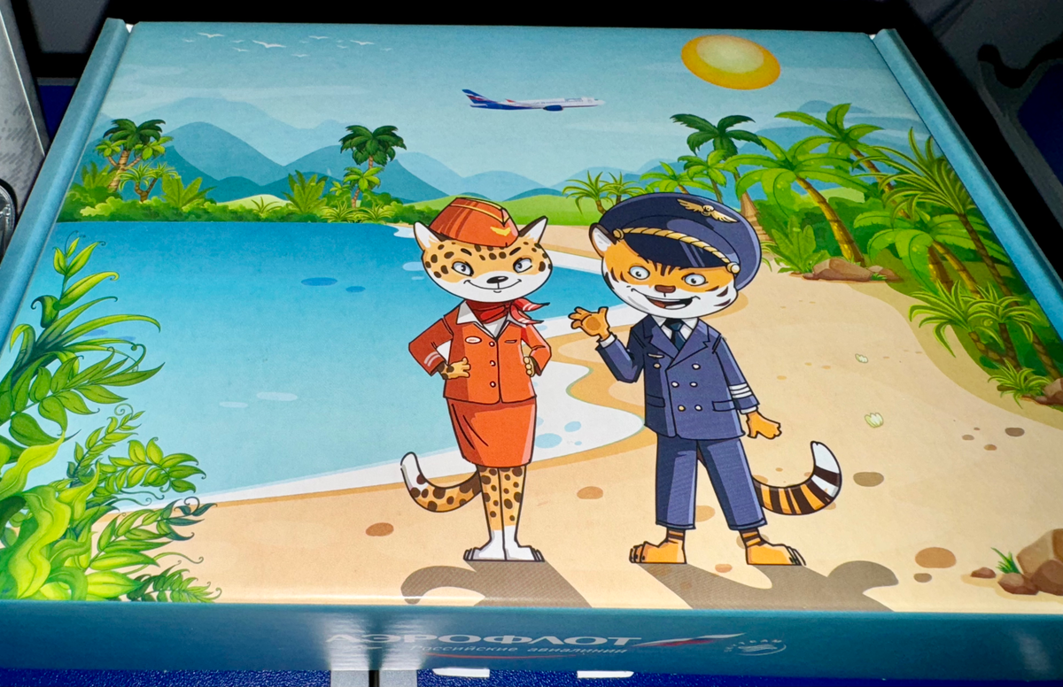 Детское питание на рейсах Аэрофлота 