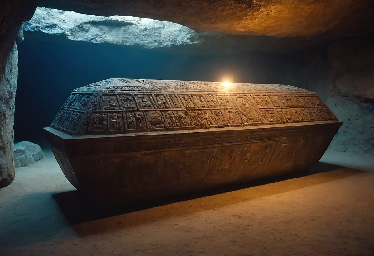 Он весь был украшен барельефами.