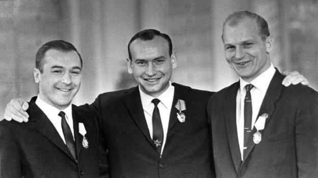 Константин Локтев, Александр Альметов и Вениамин Александров. Фото Анатолий Бочинин