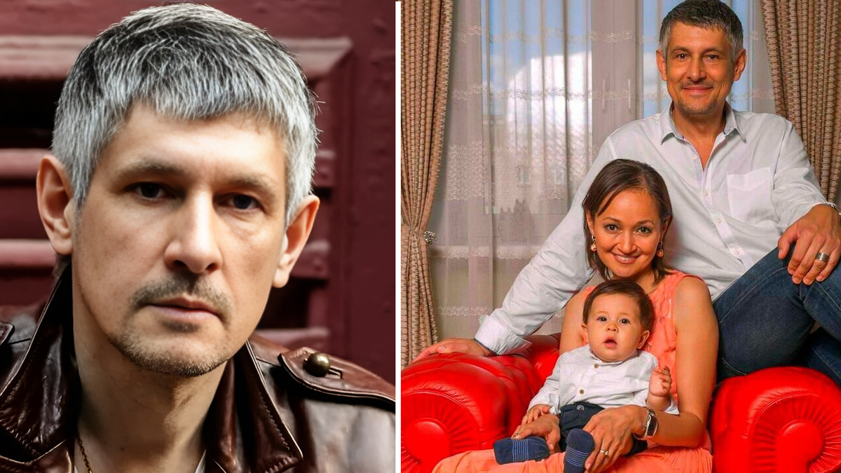 Денис Бургазлиев с женой Алией Хасеновой и сыном Тимофеем