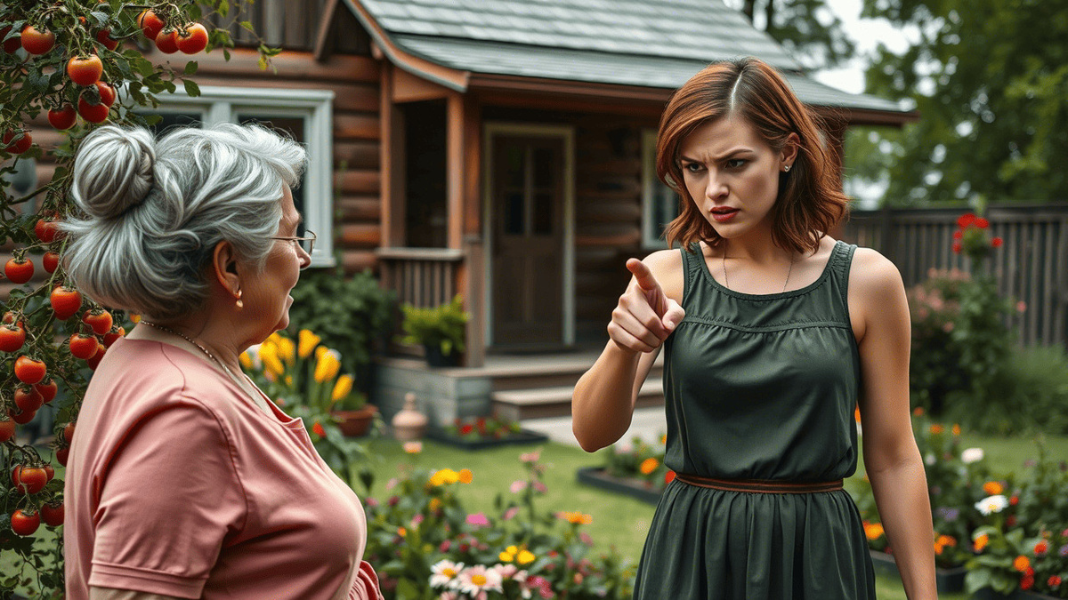 — Моя дача, грядки и урожай. Я решаю, когда и что здесь копать, сажать, переставлять и выбрасывать, — кричала Ольга на свекровь