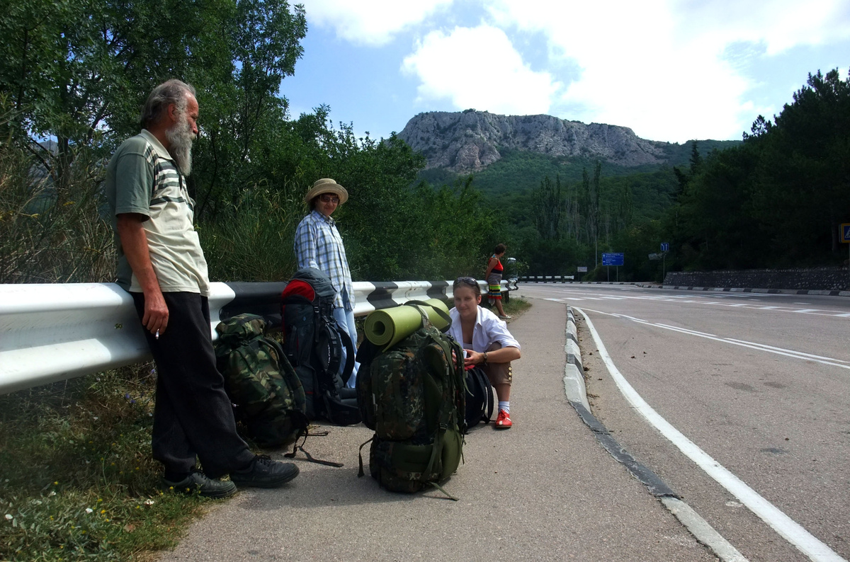 Приехали в Бухту Ласпи, Крым