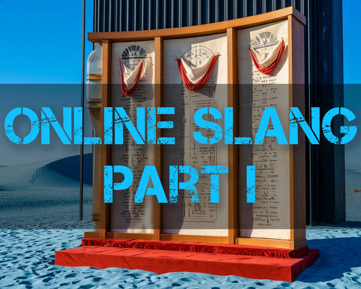 online slang, part 1.