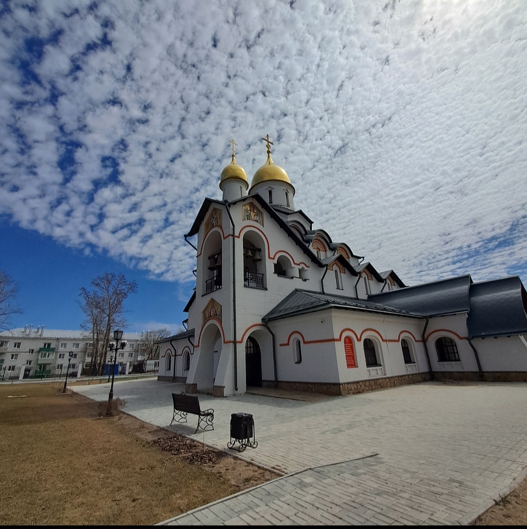 Храм в честь цесаревича Алексея в г. СВОБОДНЫЙ . Фото из личного альбома 