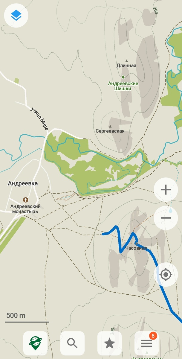 Автомобиль оставили возле Андреевского монастыря. 