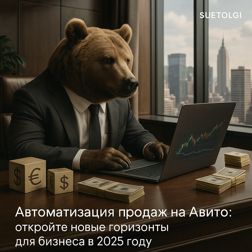    Как автоматизировать товары на Авито Суетолог