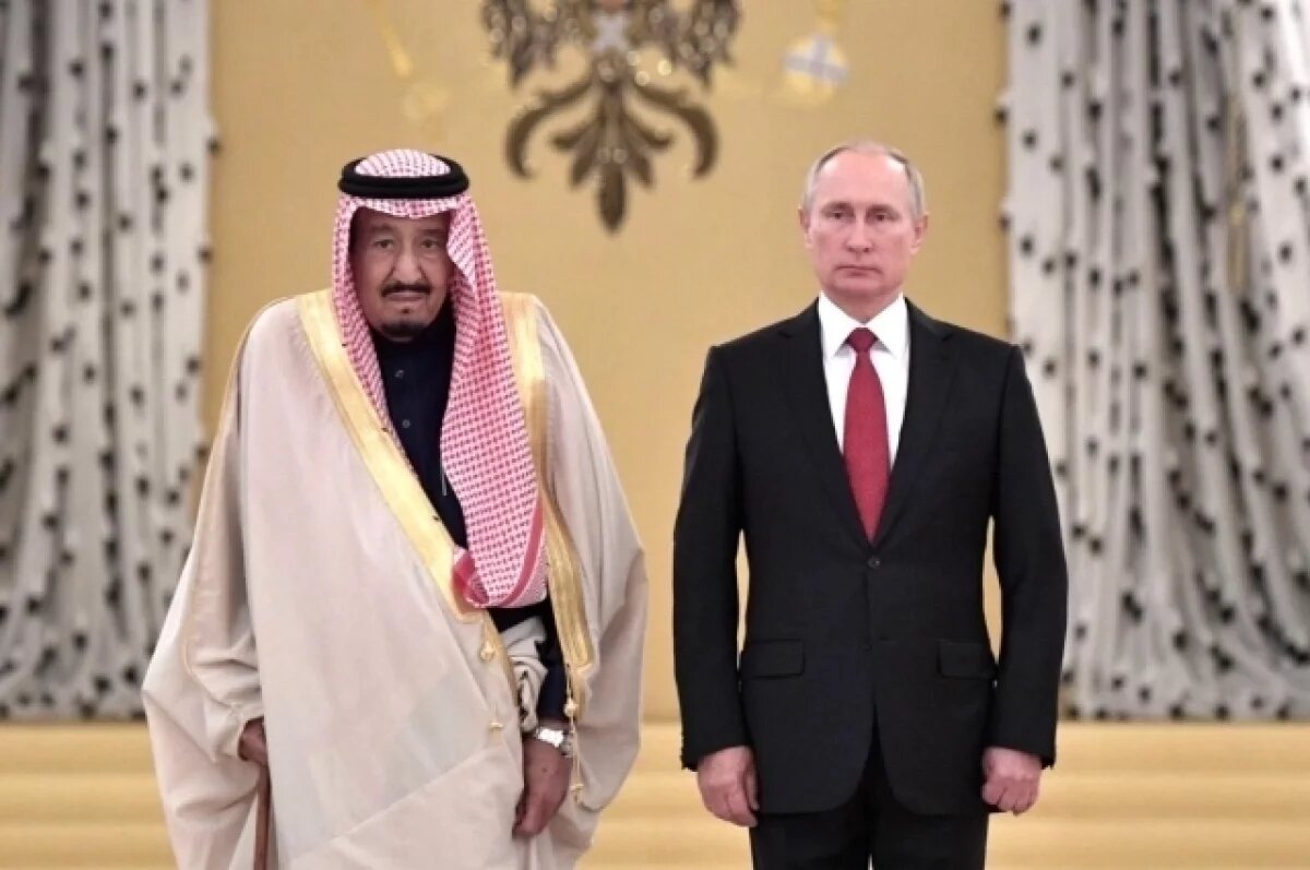    Король Саудовской Аравии получил письмо от Владимира Путина