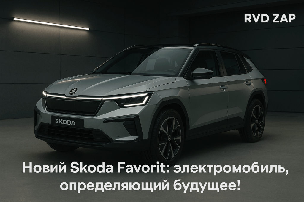    Новый кроссовер Skoda Favorit с угловатыми формами admin