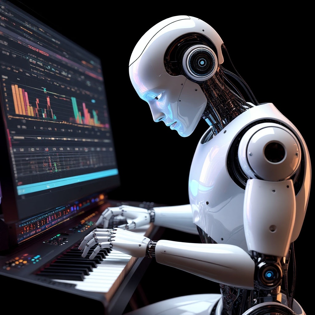 ИИ за работой...